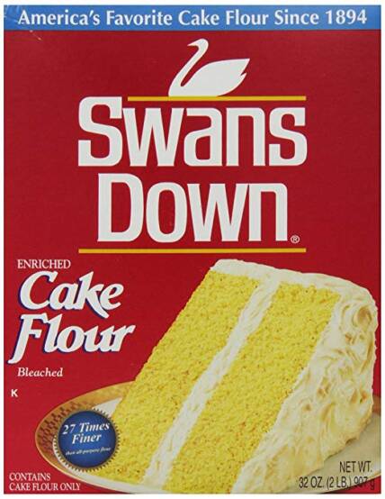 a box of swans down cake flour
