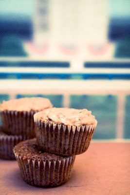 Derby pie cupcakes racing toward the finish line