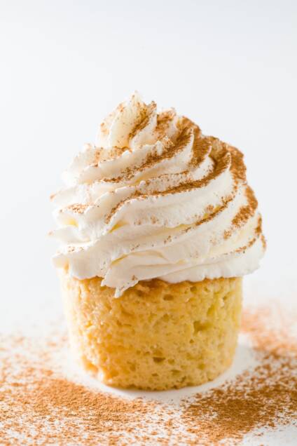 Tres leches cupcakes