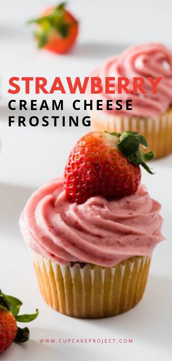 Love strawberry desserts? Try this Strawberry Cream Cheese Frosting. It is intensely strawberry-flavored, with thick creamy texture and is perfect for piping on your favorite cakes and cupcakes! It's not made of fresh strawberries so it's pipeable. Try this for your next dessert cravings!