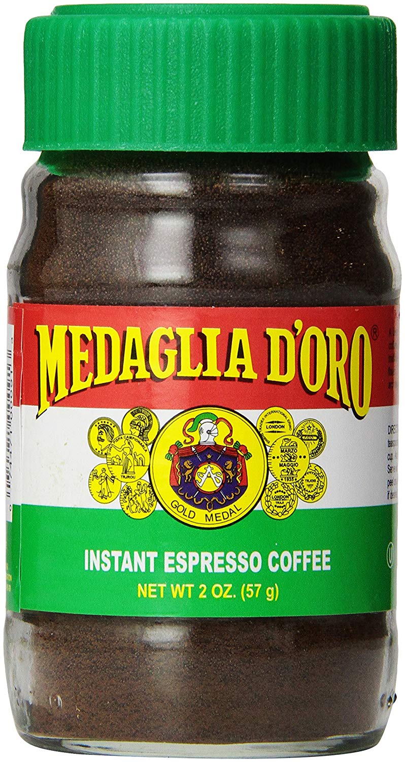 Package of instant espresso