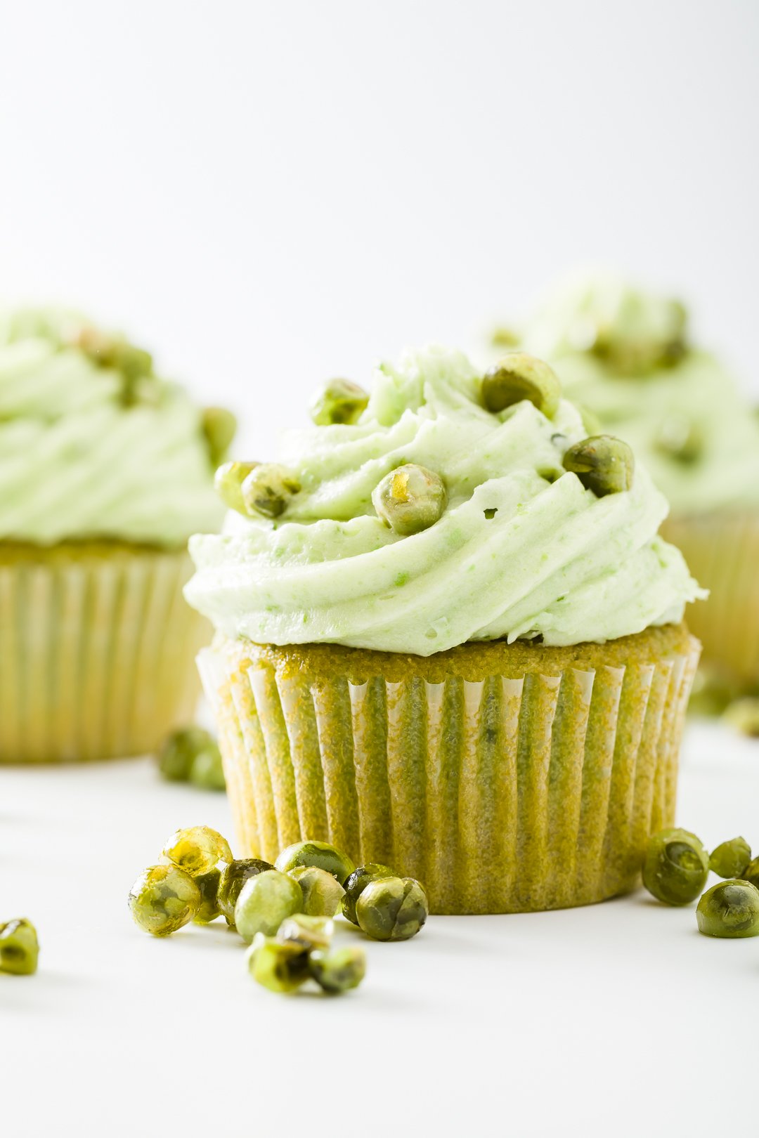 Pea Cupcakes