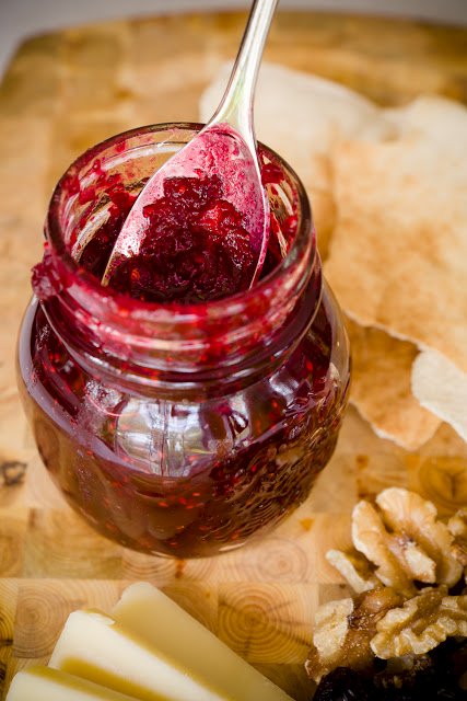 Jar of Cranberry Jam