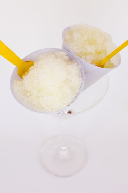 Limoncello Snow Cones | Cupcake Project