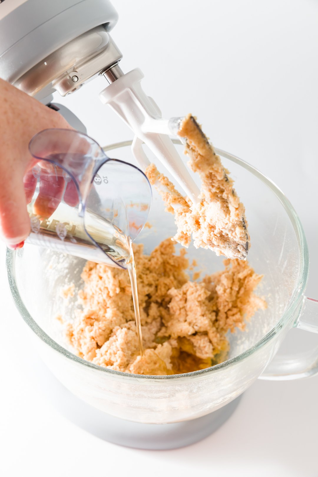 Adding peanut oil to peanut butter cupcakes