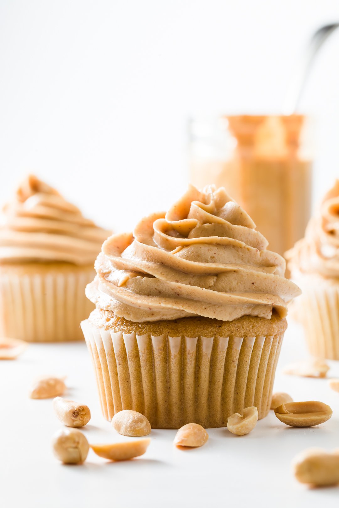 Peanut butter cupcakes