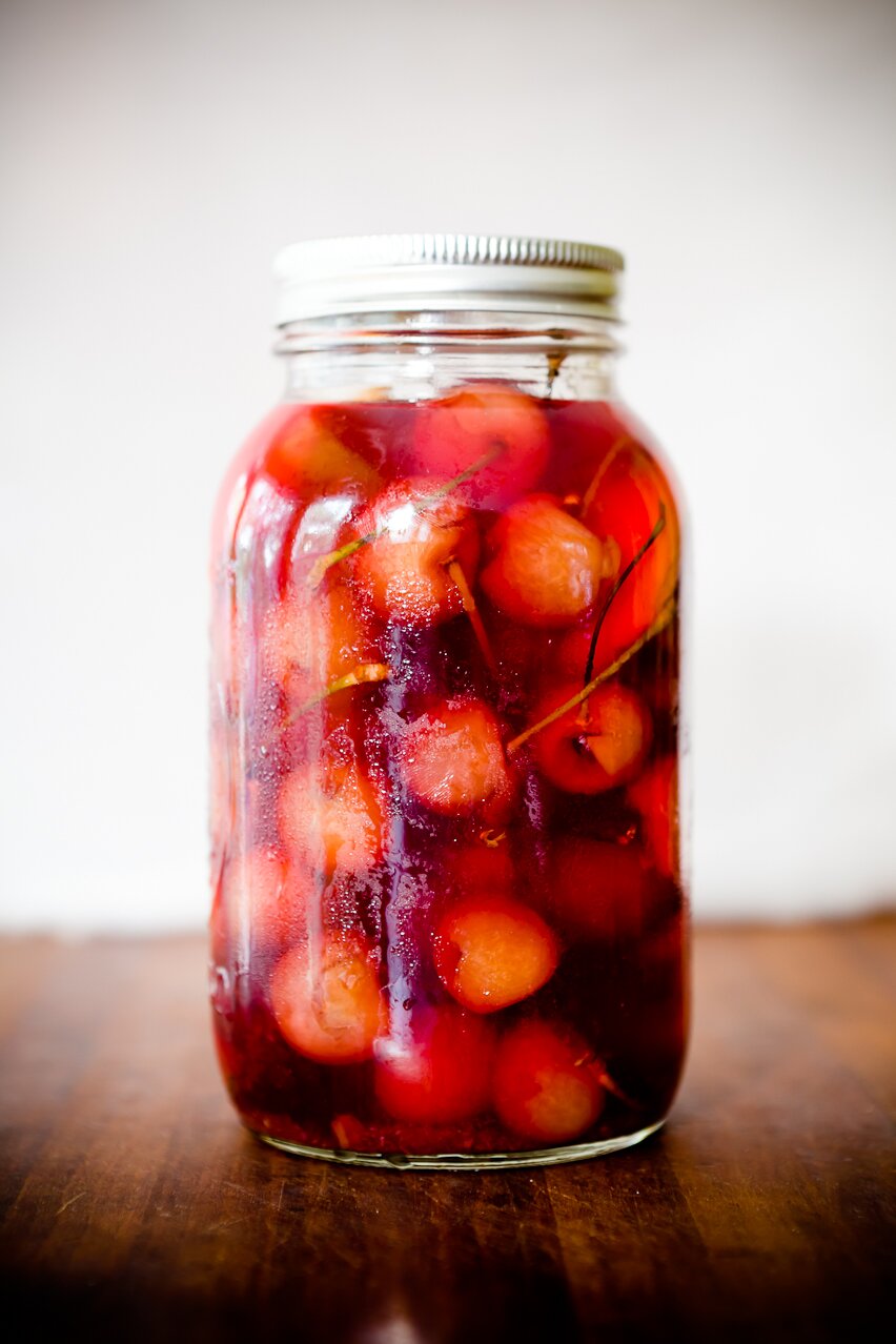 Homemade Maraschino Cherries Recipe