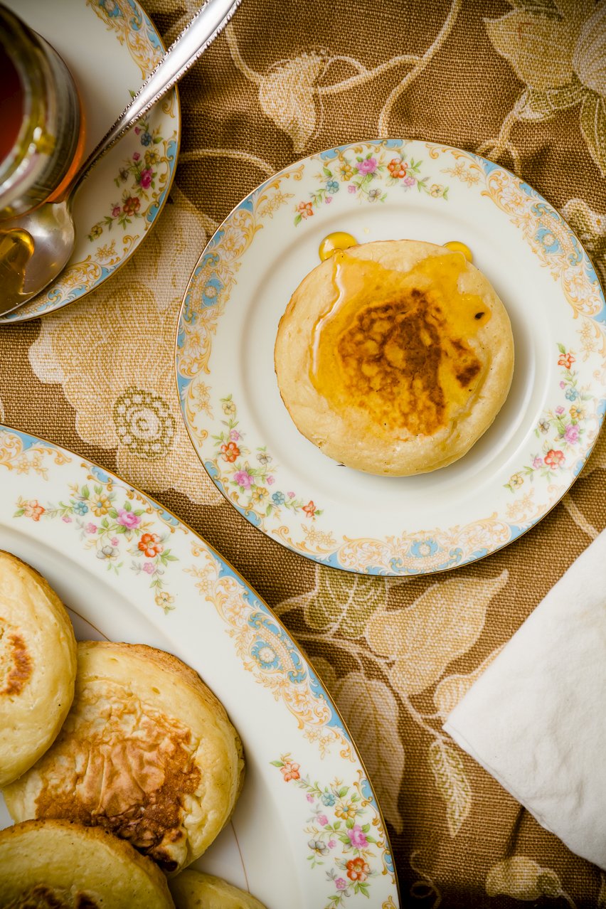 Homemade Crumpet