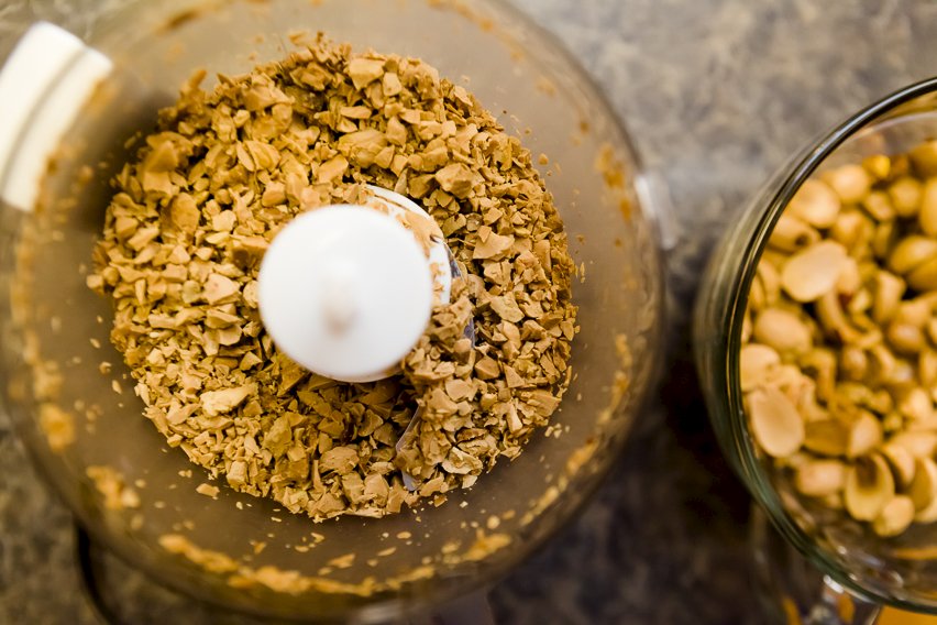 acorn flour preparation