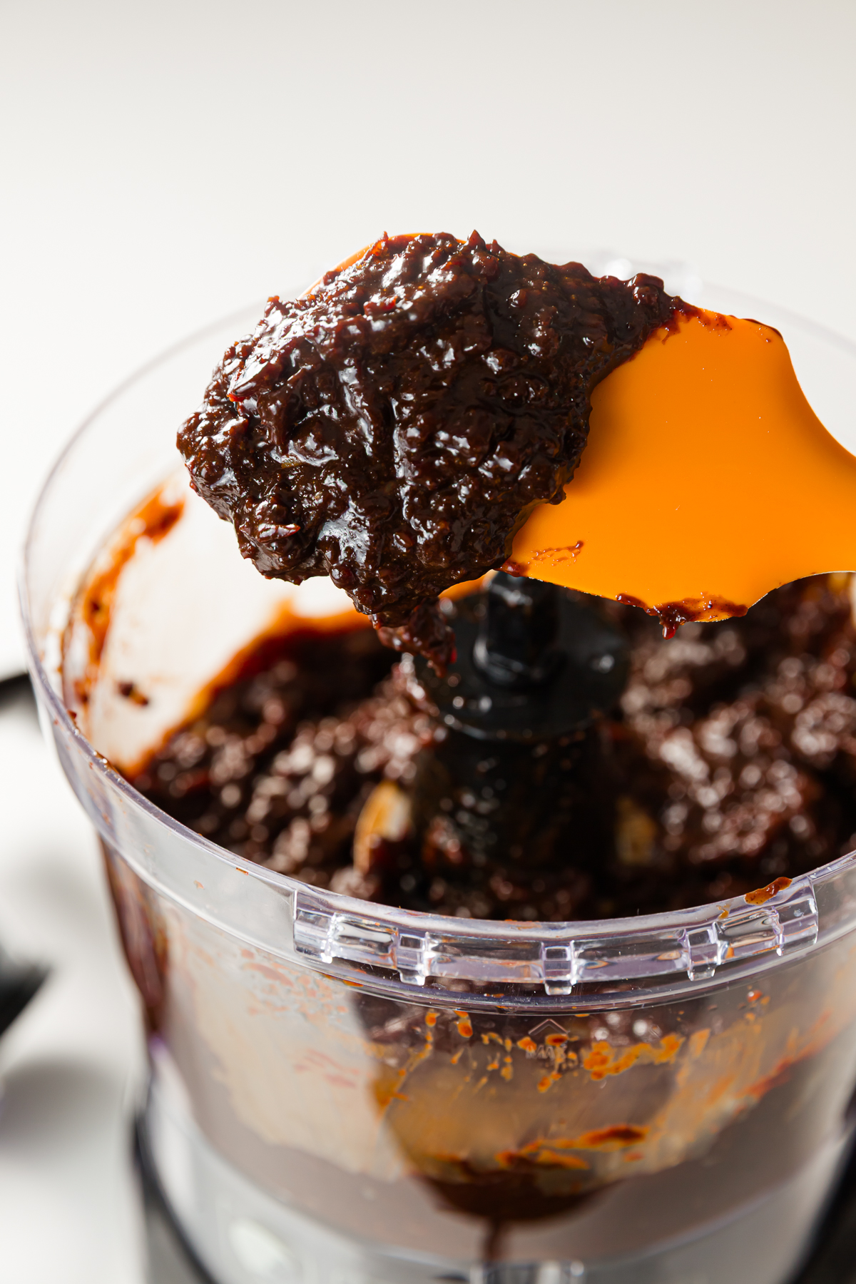 Bacon jam on a spatula