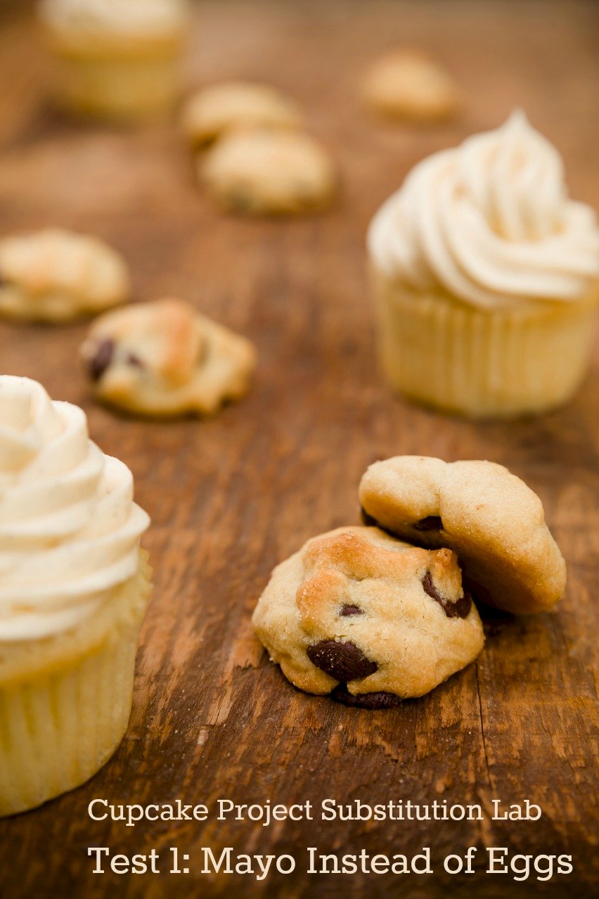 Cupcake Project Substitution Lab Test 1 Using Mayonnaise As An Egg Substitute Cupcake Project