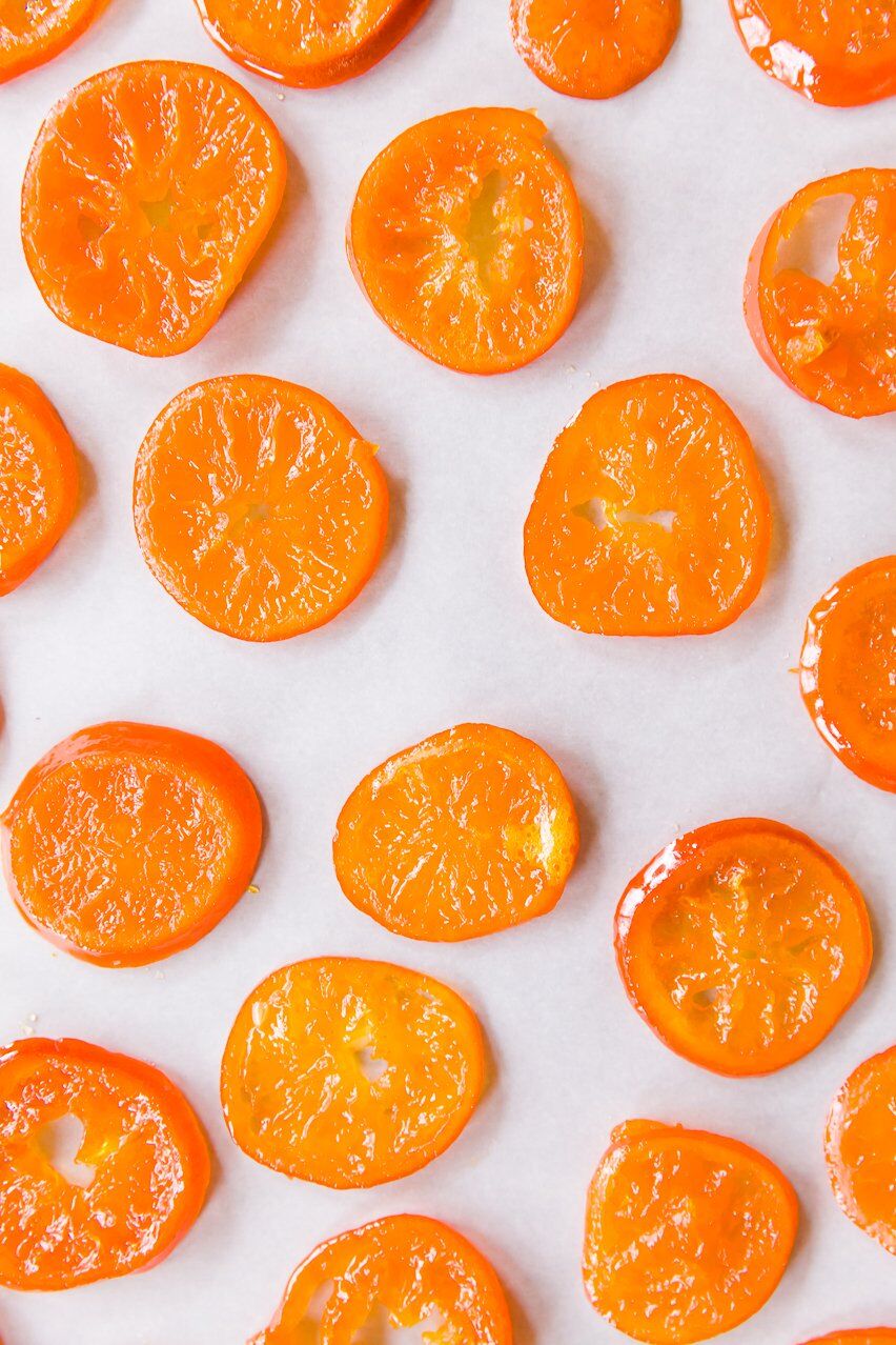 candied clementines