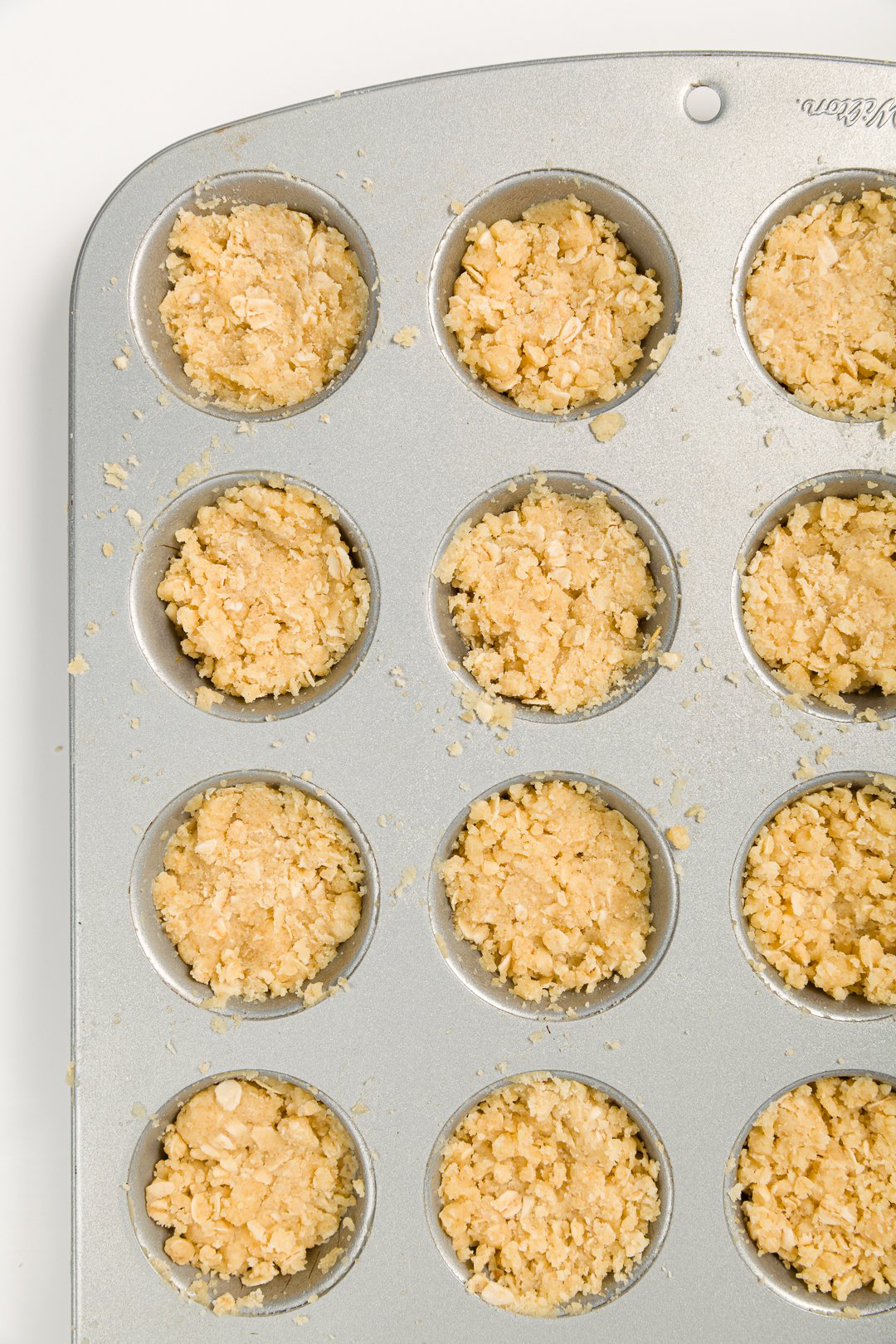 Cookies getting ready to go in the oven