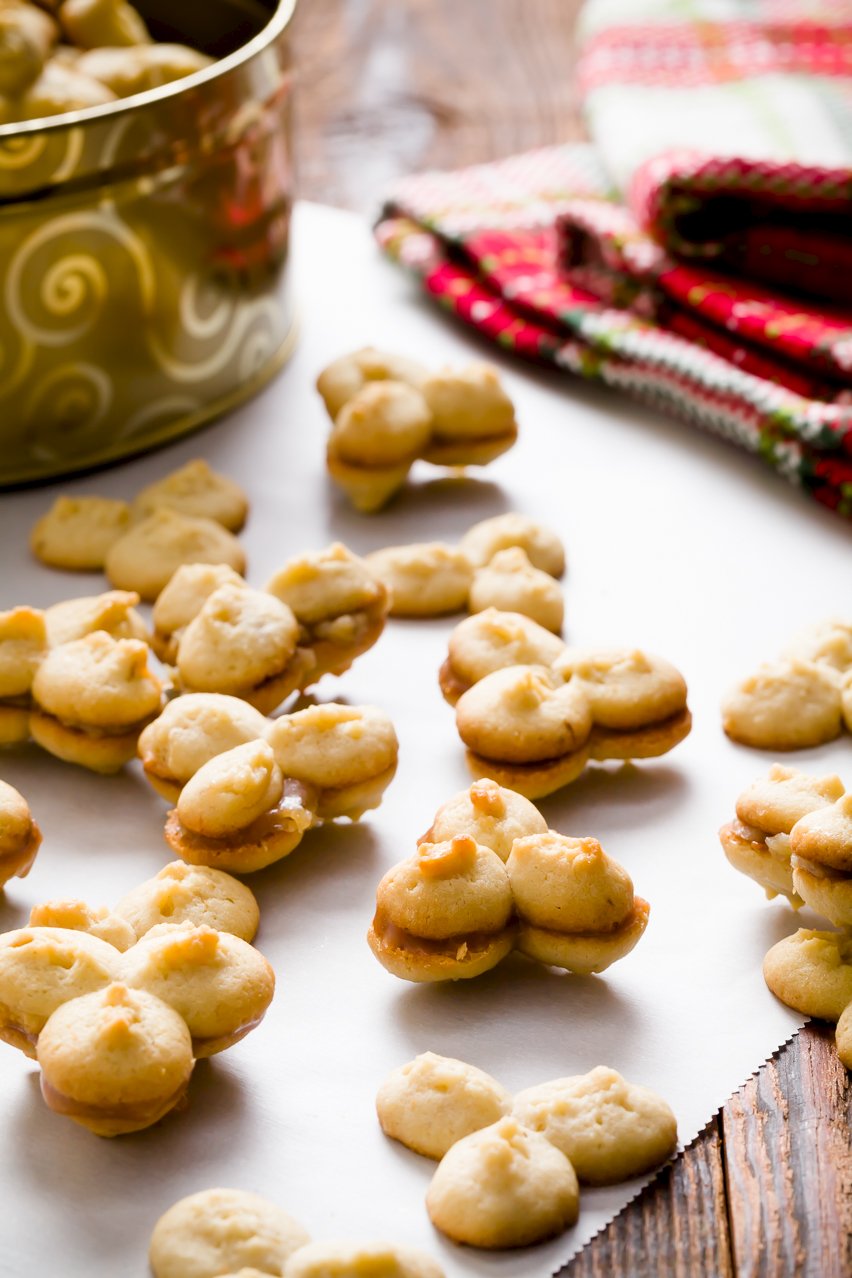 Caramelized Banana Spritz Cookies