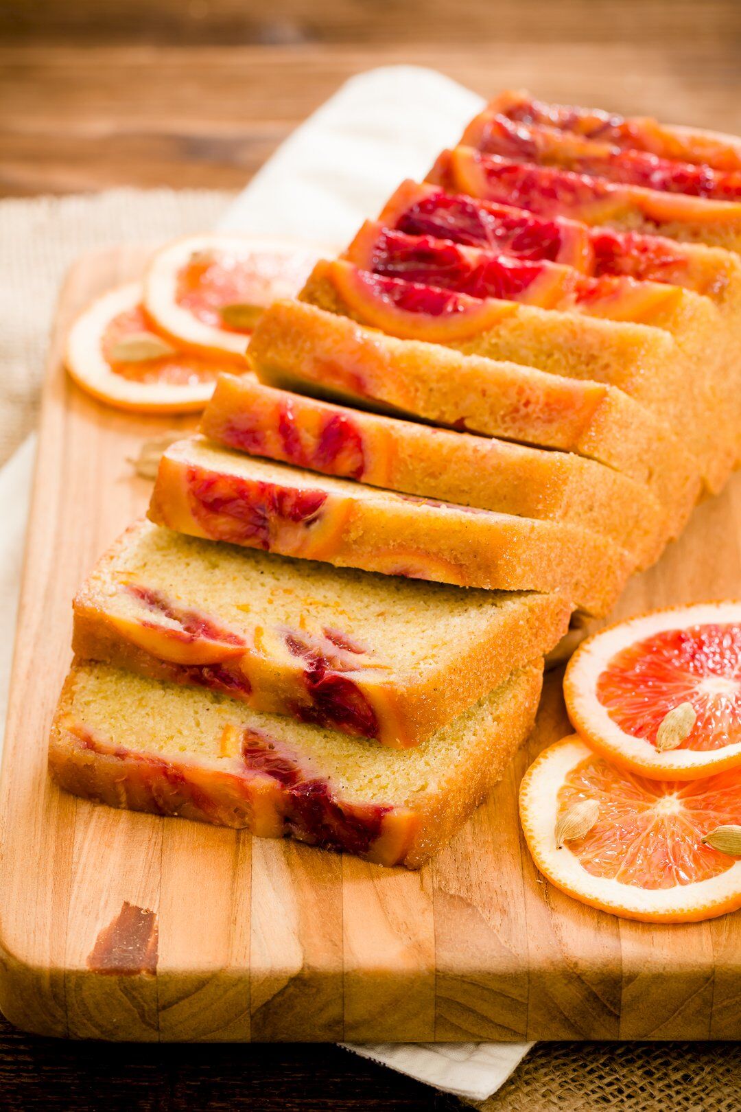 Blood Orange and Cardamom Olive Oil Pound Cake | Cupcake Project