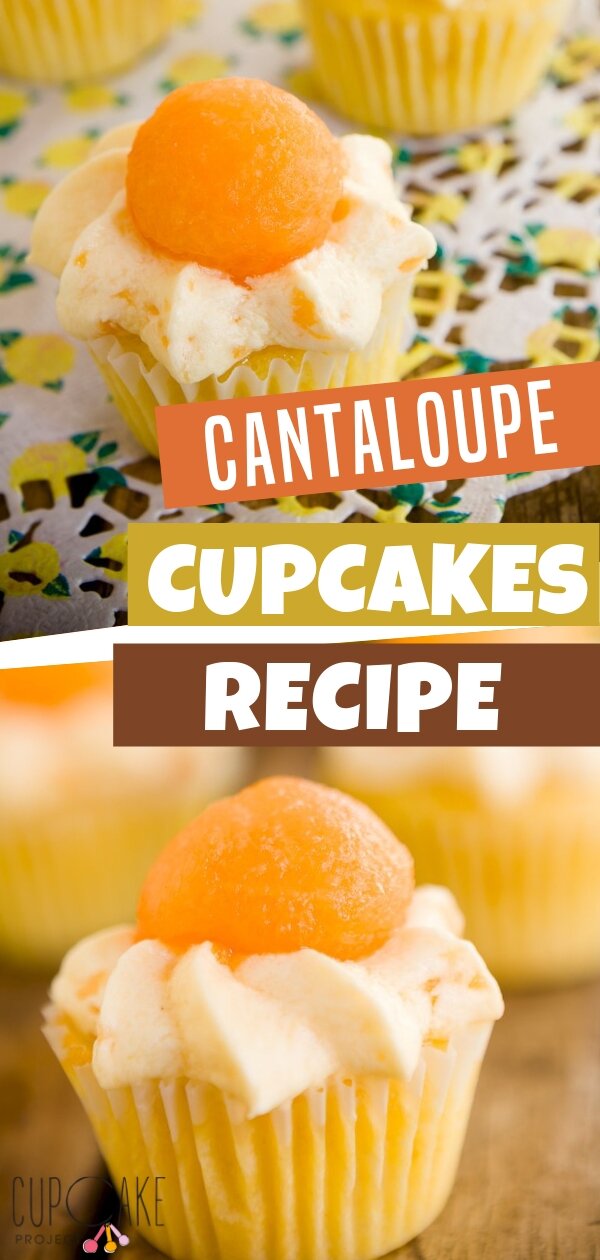 Cantaloupe Cupcakes