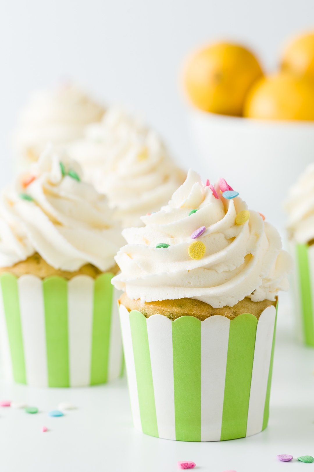 Lemon Ginger Power Cupcakes