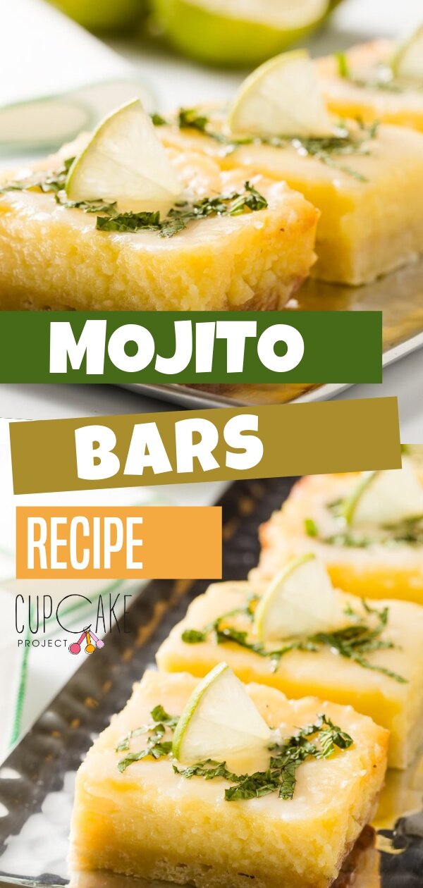 Mojito Bars are Lime Bars for Grown Ups