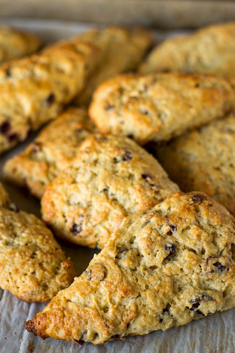 Cranberry scones