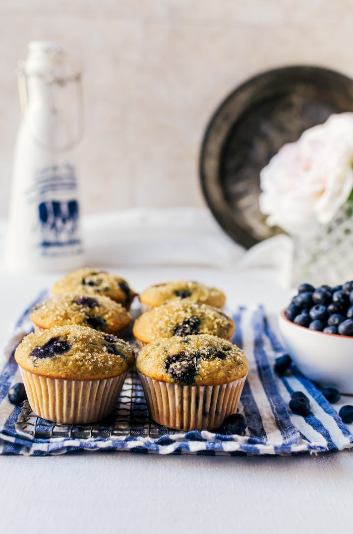 blueberry muffins