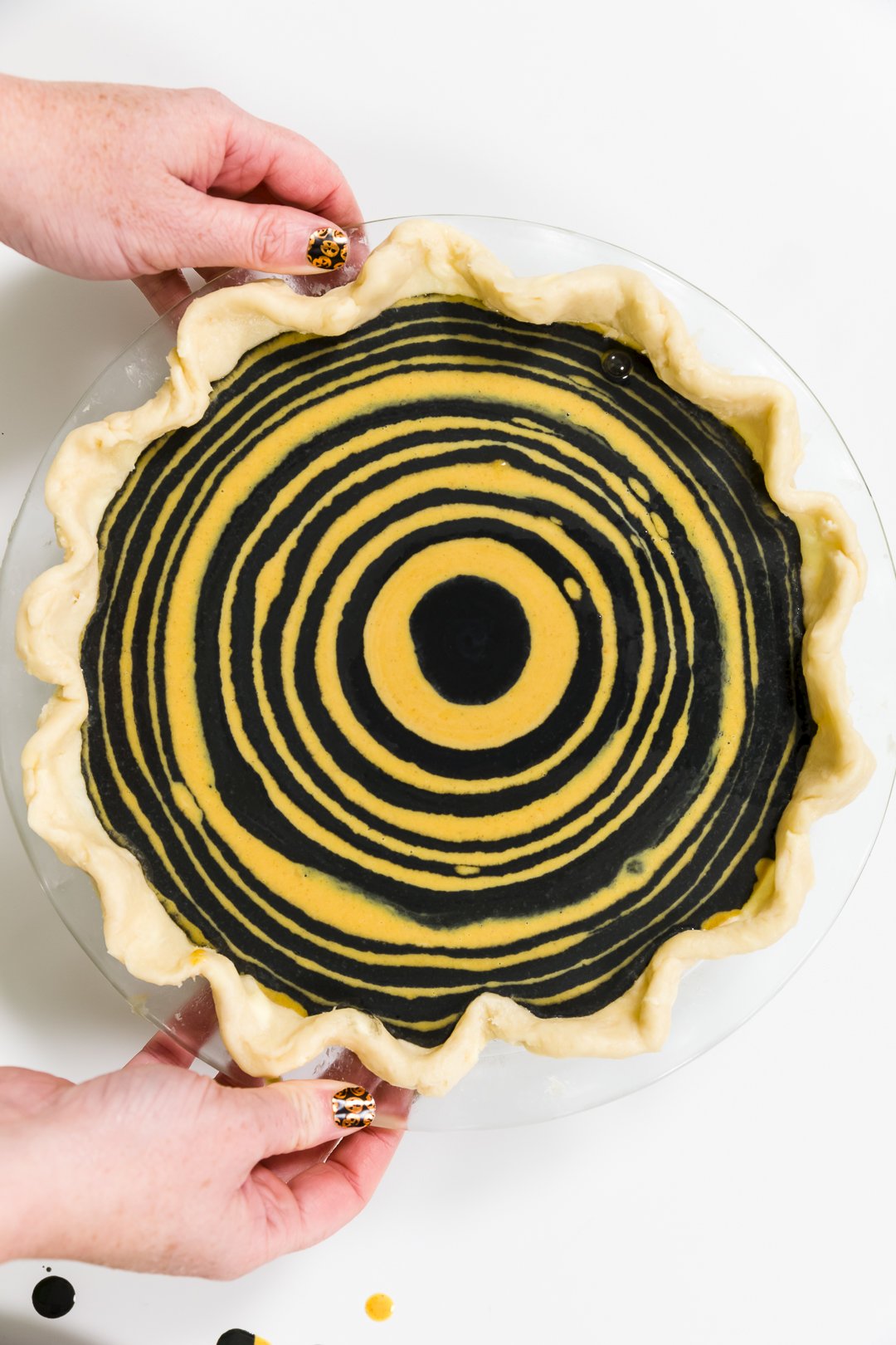 Zebra Pumpkin Pie