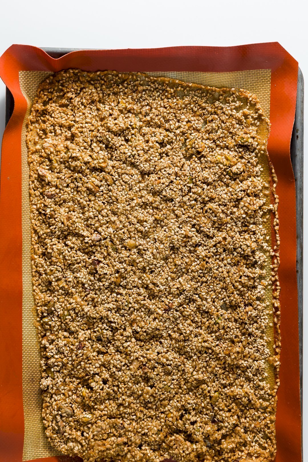 Sesame Candy before going into the oven