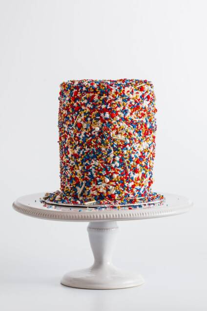 How to Make a Sprinkle Cake - Cupcake Project