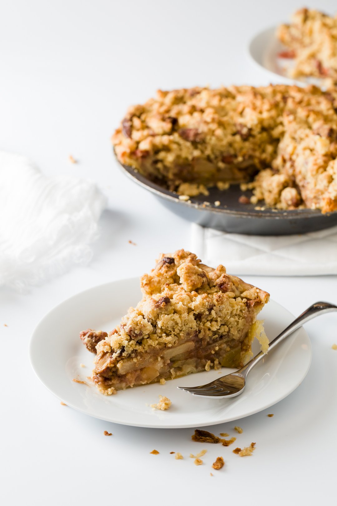 Apple Crumb Pie