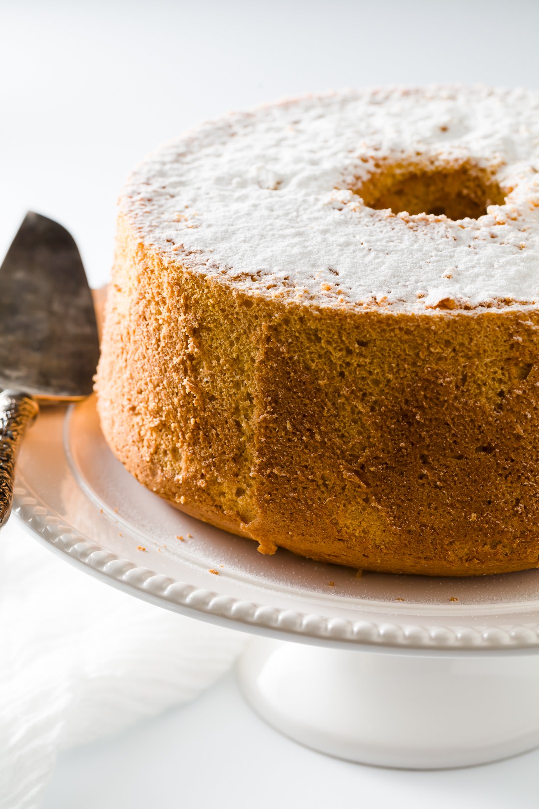 Pumpkin Chiffon Cake - Light and Tender Chiffon Cake Recipe