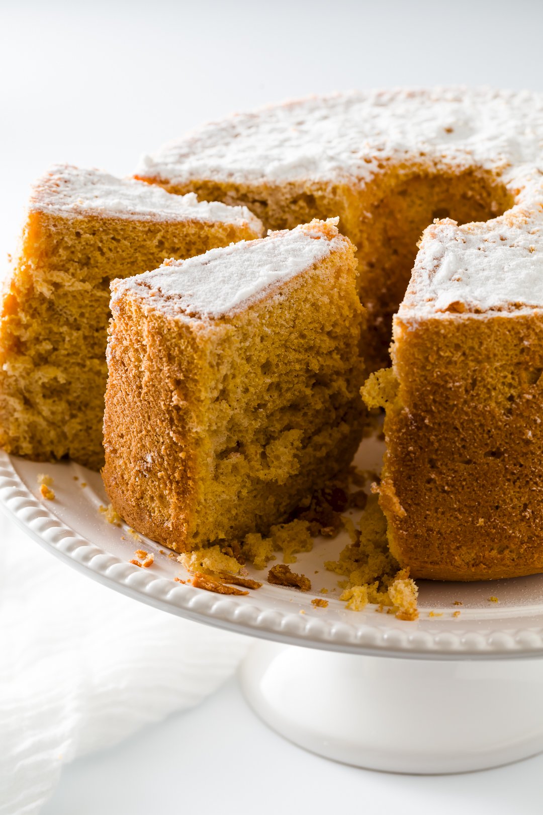 Pumpkin Chiffon Cake - Light and Tender Chiffon Cake Recipe