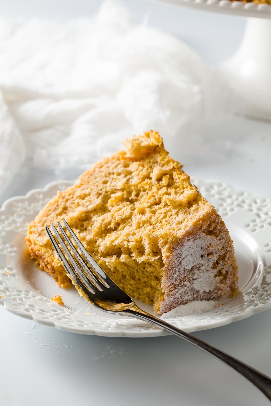 Pumpkin Chiffon Cake - Light and Tender Chiffon Cake Recipe