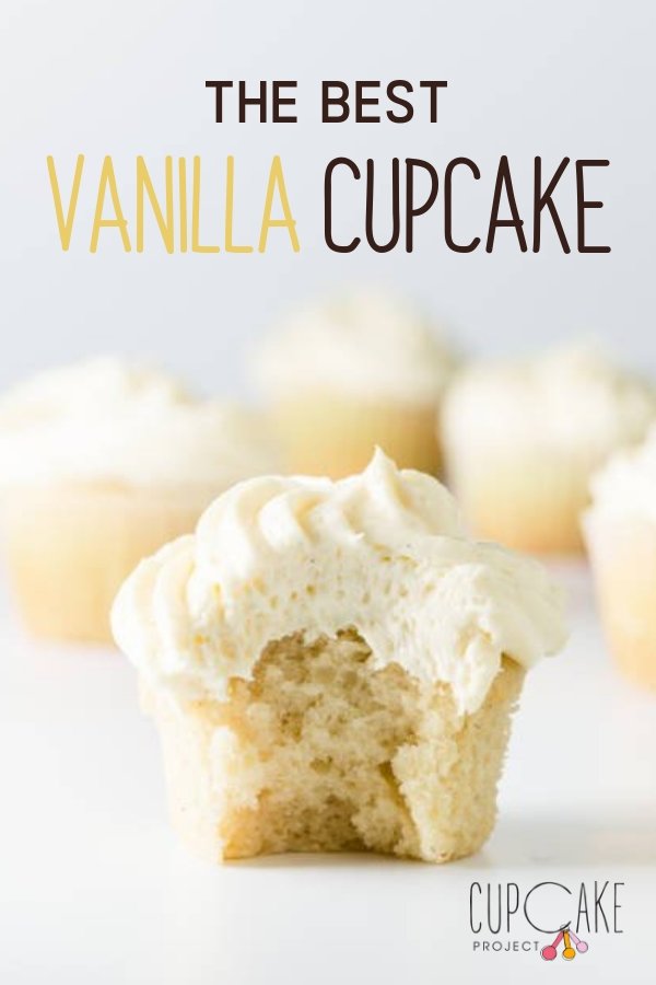 Light, fluffy, moist and flavorful vanilla cupcake! It's a made from scratch dessert you can try anytime! Topped with vanilla buttercream frosting for ultimate vanilla experience!