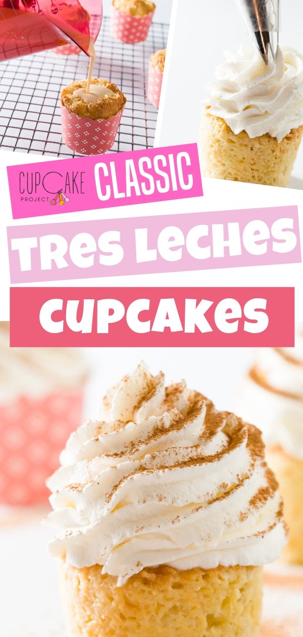 Tres Leches Cupcakes