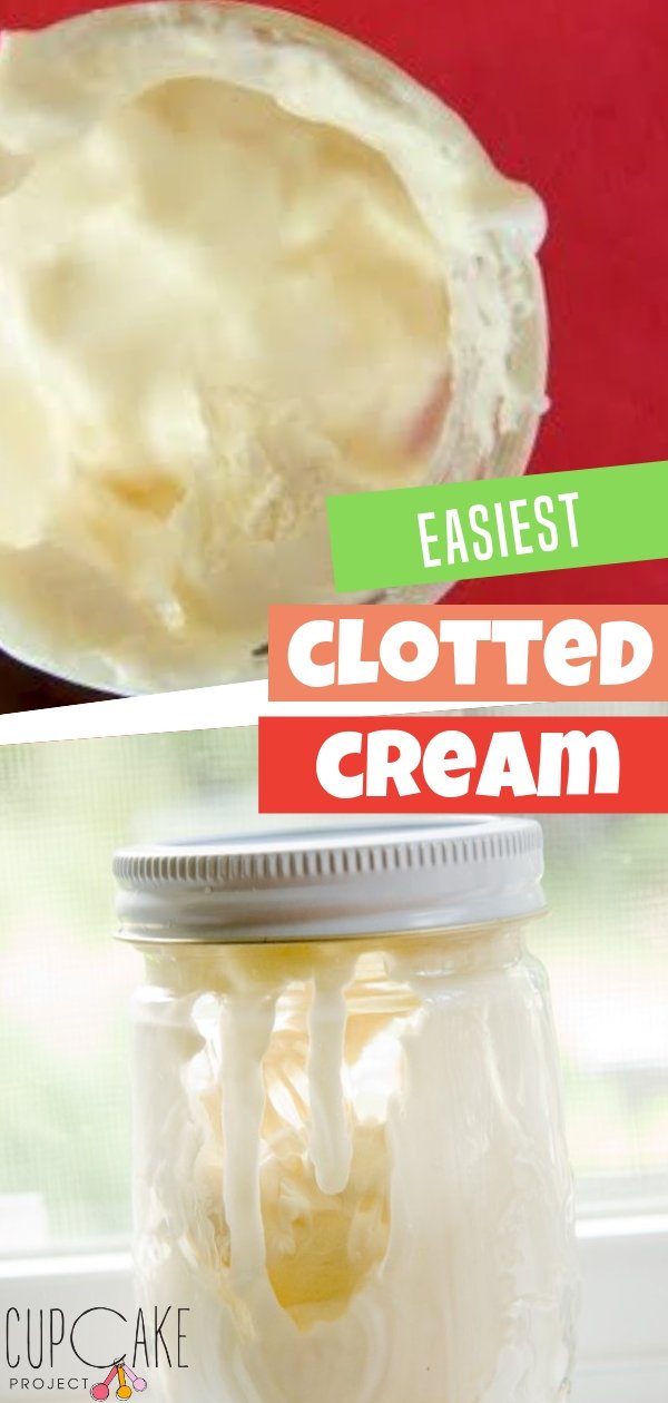 Easy Homemade Clotted Cream Recipe - How to Make Clotted Cream