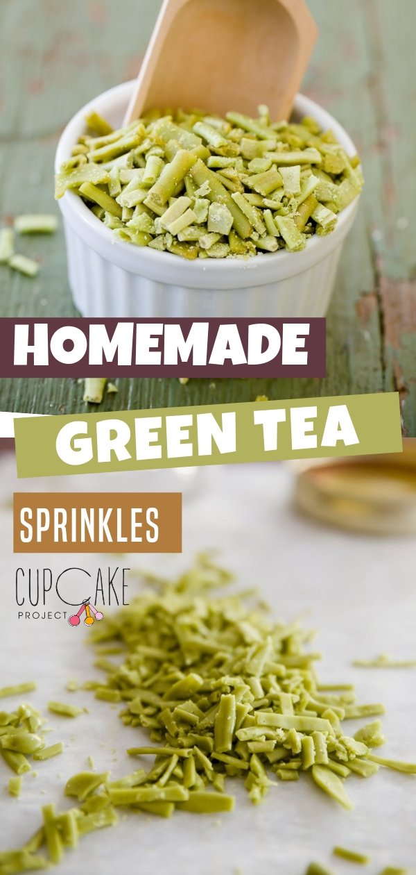 Have you ever tried making some homemade sprinkles? Surprisingly, they are easy and addicting to make! Learn how to make this natural green tea sprinkles for your cupcakes and cakes’ decorations!