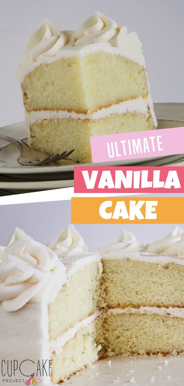 Ultimate Vanilla Cake Recipe