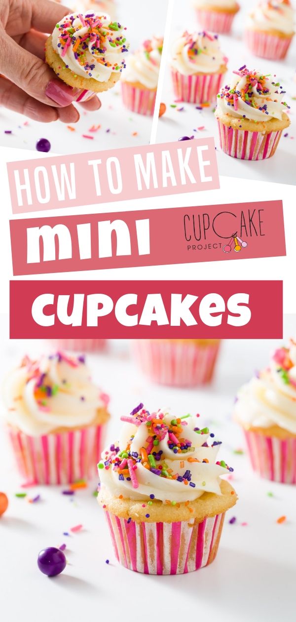 How long to bake mini cupcakes