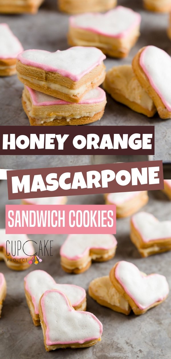 A simple sandwich cookie recipe made easy by just stacking one cookie on top of another with an irresistible filling in between. This honey orange mascarpone sandwich cookie has a blend of sweet honey and soft cheese. Try this recipe!