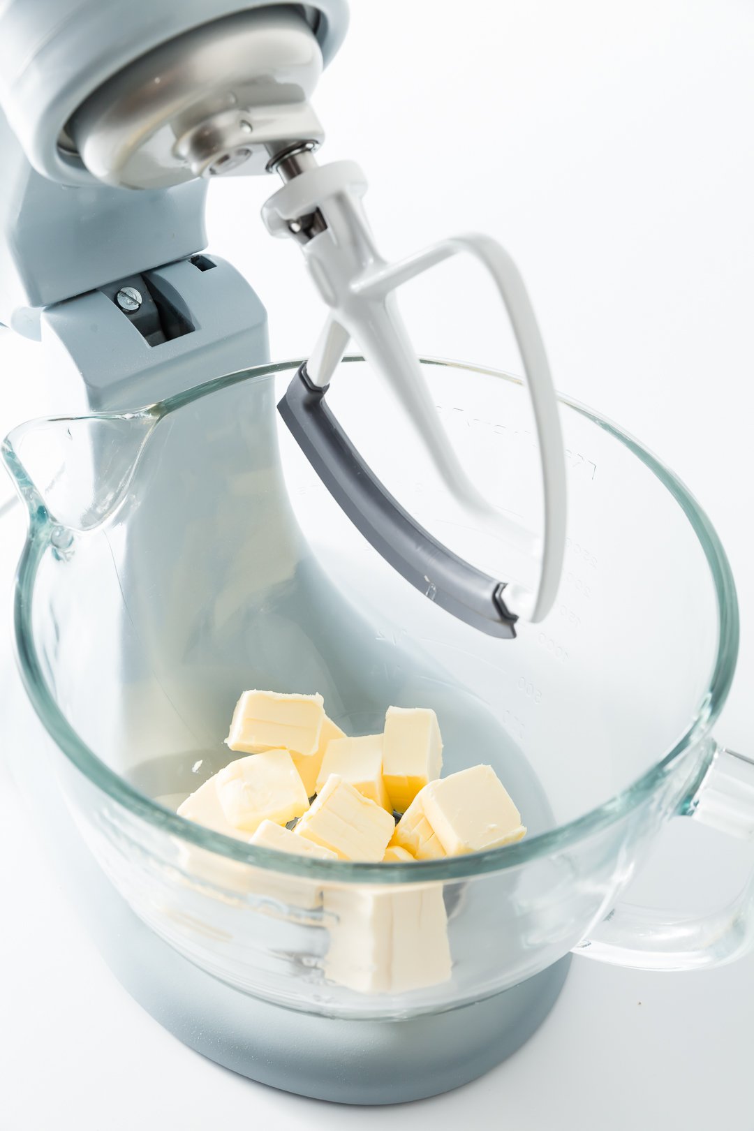 Butter in a kitchenaid mixer