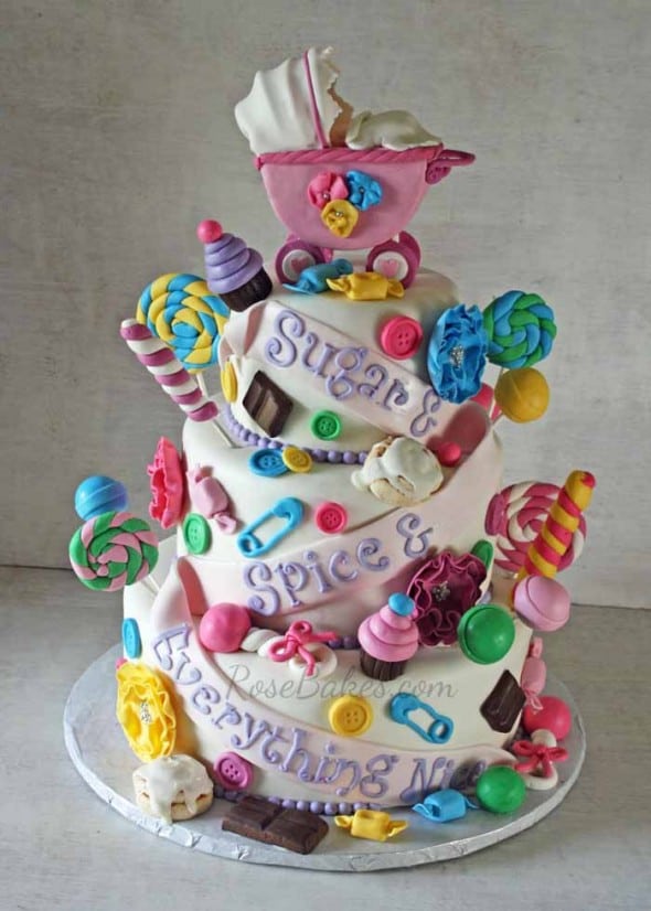 Baby Shower Cakes And Cupcakes Cupcake Project