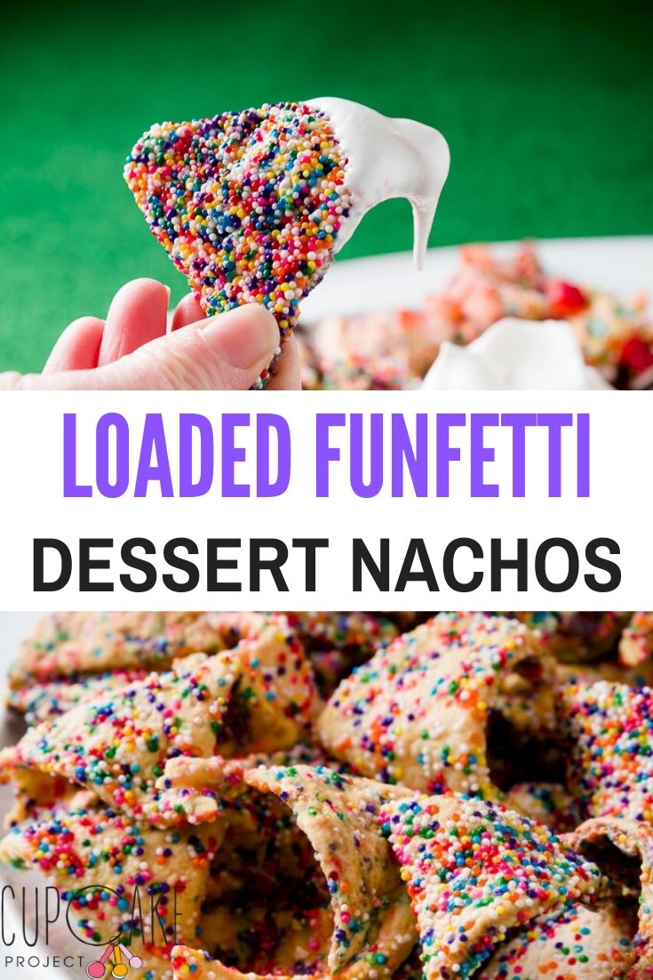 Loaded Funfetti Dessert Nachos