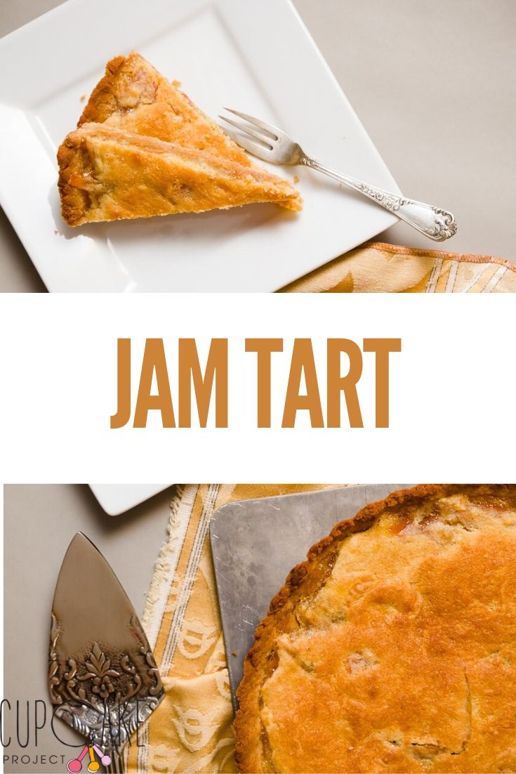 Jam Tart – Orange Tart with Salted Honey Crust