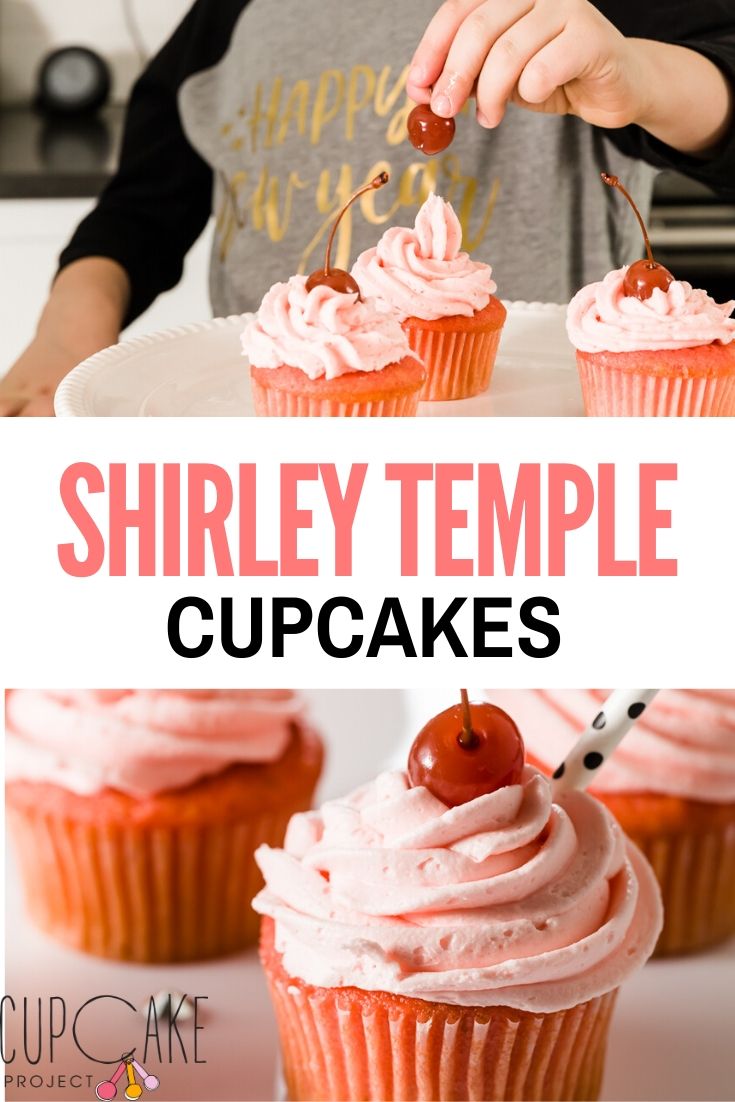 Shirley Temple Cupcakes