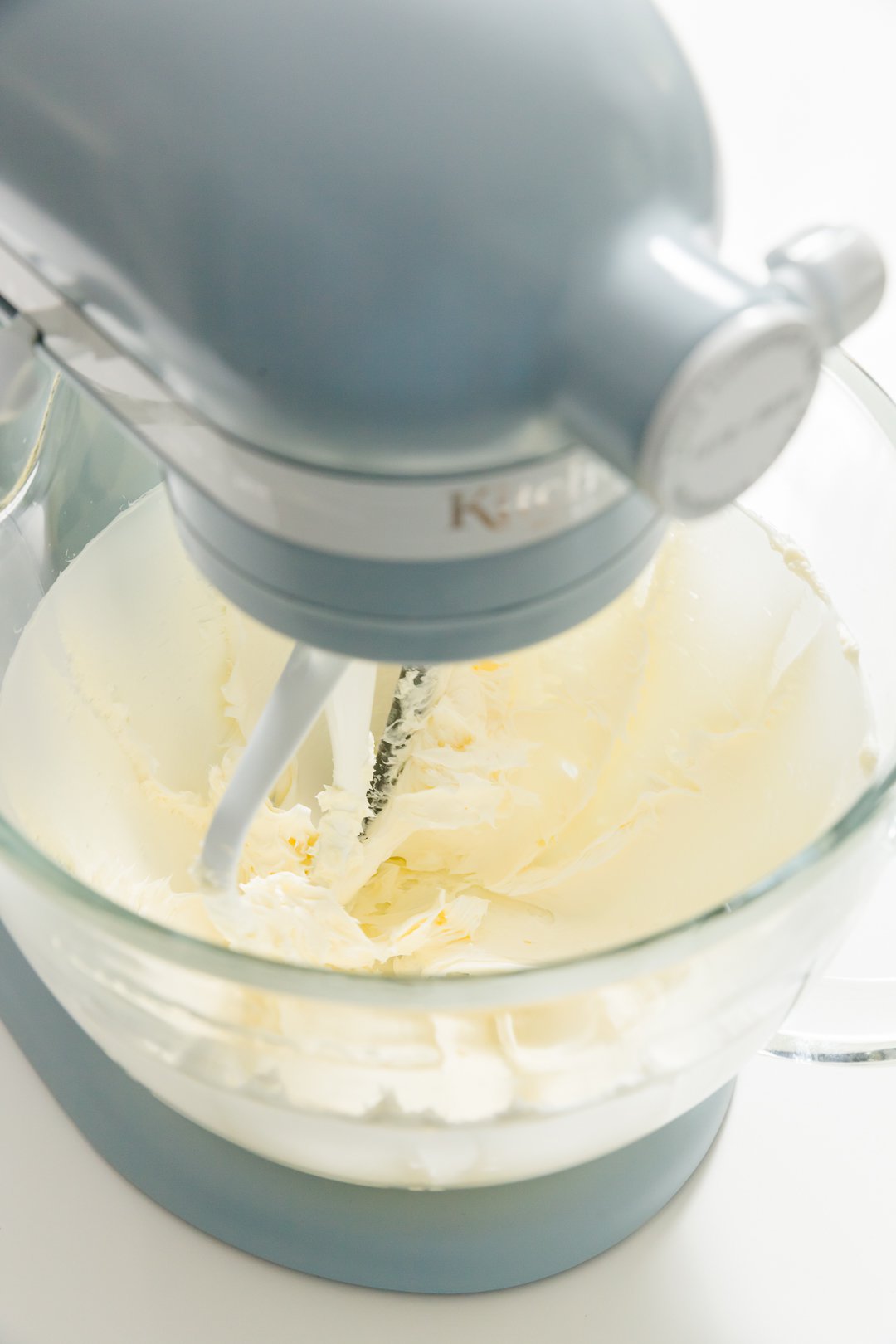Beating butter in a KitchenAid mixer