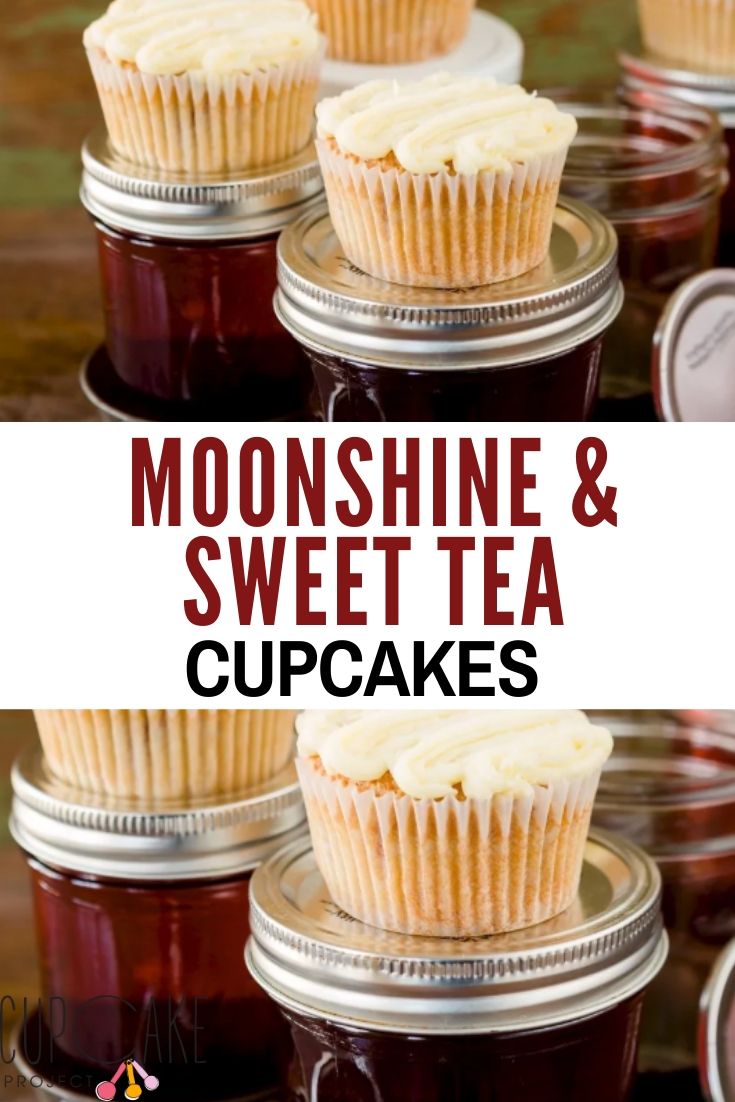 Moonshine and Sweet Tea Cupcakes