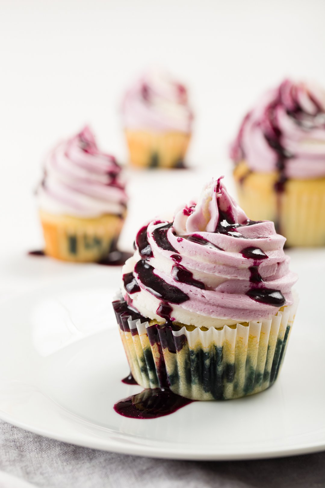  Blueberry Cupcakes