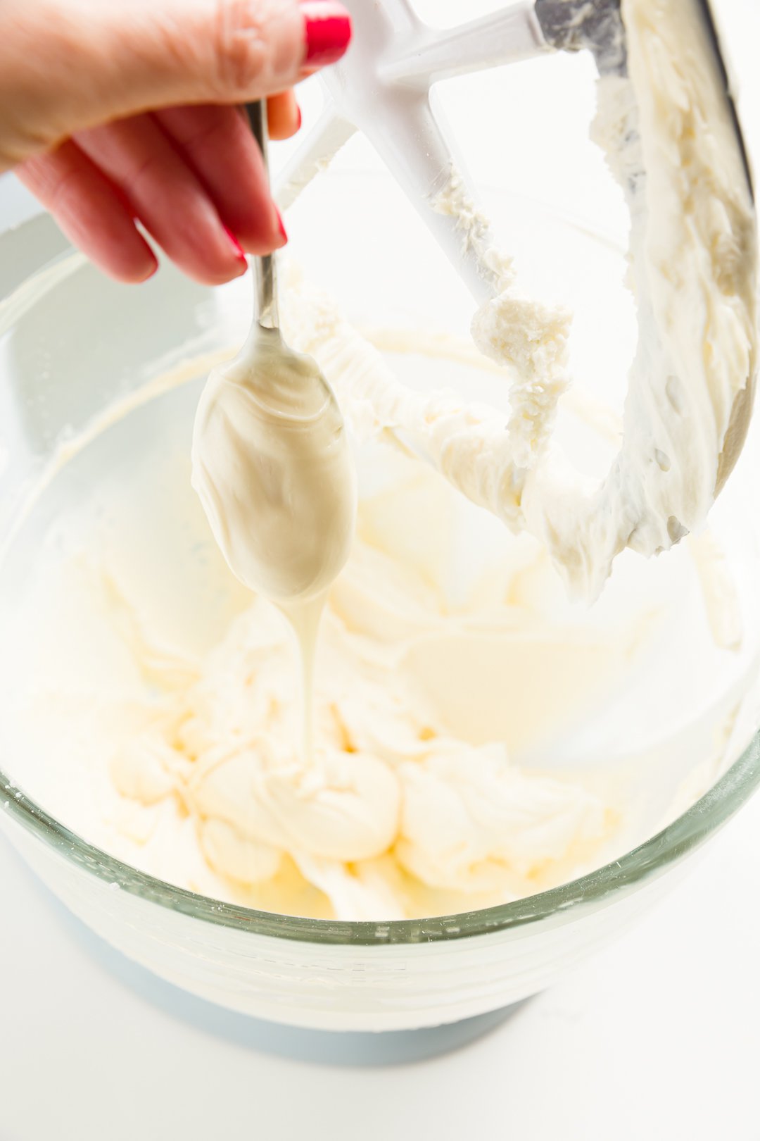 Adding white chocolate to frosting