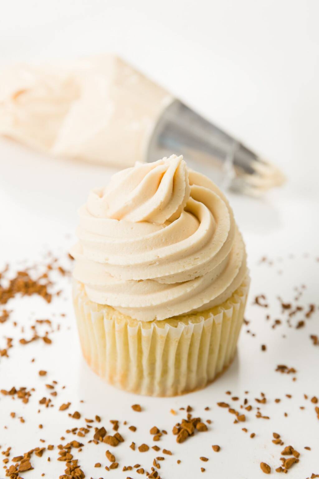 Coffee Frosting Cupcake Project