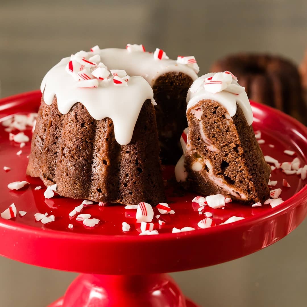 Gallery image for https://www.nelliesfreerange.com/egg-recipes/mini-chocolate-peppermint-bundt-cakes