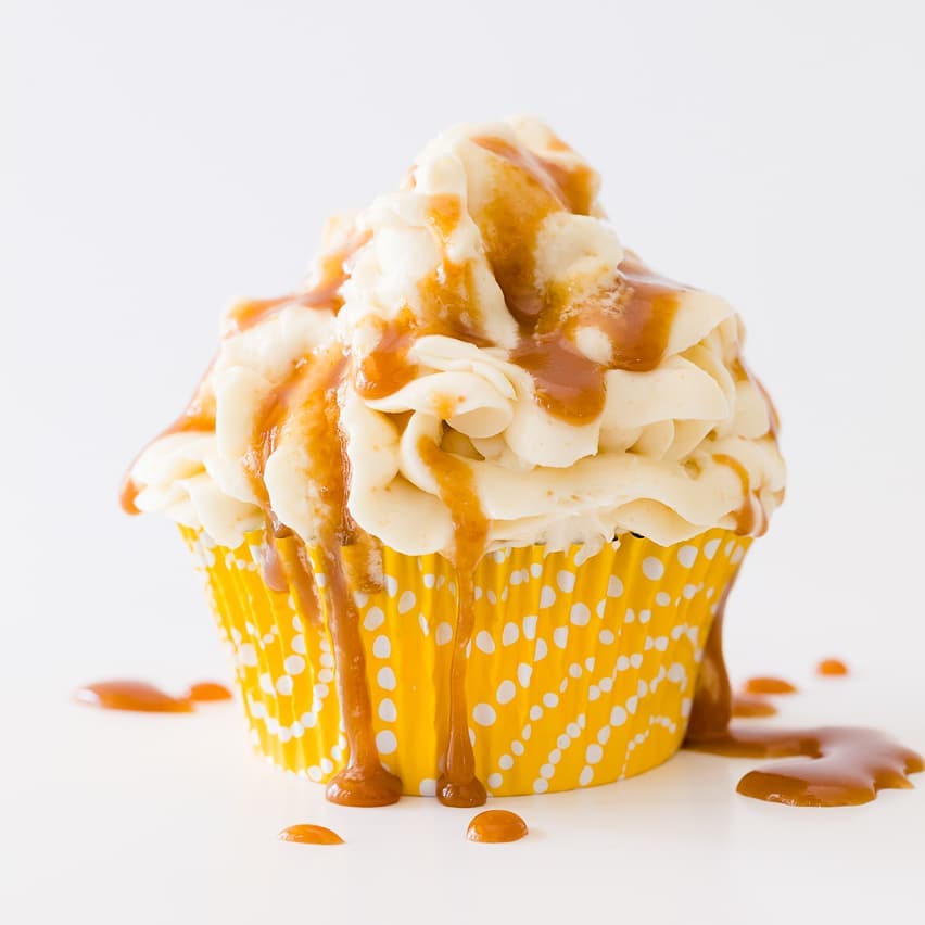 Gallery image for https://www.cupcakeproject.com/sea-salt-and-vinegar-caramel-buttercream-frosting/